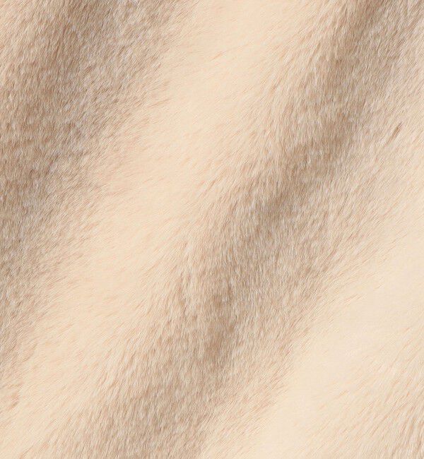 quaranciel「quaranciel: フーディー フェイクファー ドロスト ジップ ショート ベスト」|ダウンベスト・ベスト|