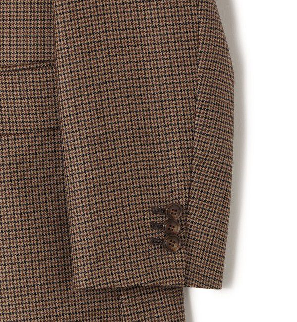 SHIPS for women「〈手洗い可能〉ウォッシャブル ウール チェック ダブル ジャケット」|テーラードジャケット|