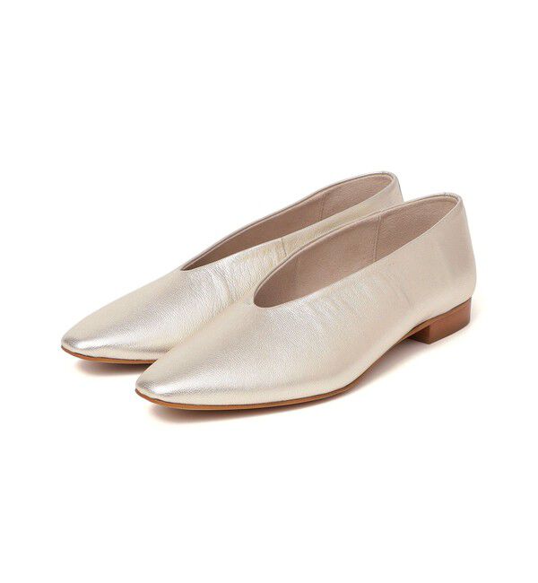 SHIPS for women「Vカット フラット パンプス」|パンプス|