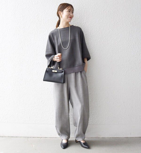 SHIPS any「SHIPS any:〈手洗い可能〉サカリバ ラグランスリーブ プルオーバー」|Tシャツ・カットソー|