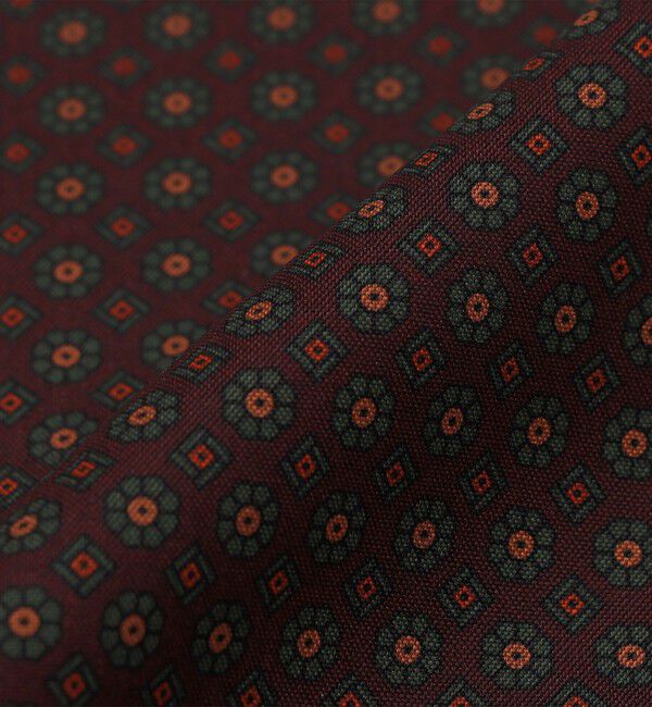 SHIPS「Puccini: シルク マダー プリント コモン チーフ」|バンダナ・スカーフ|