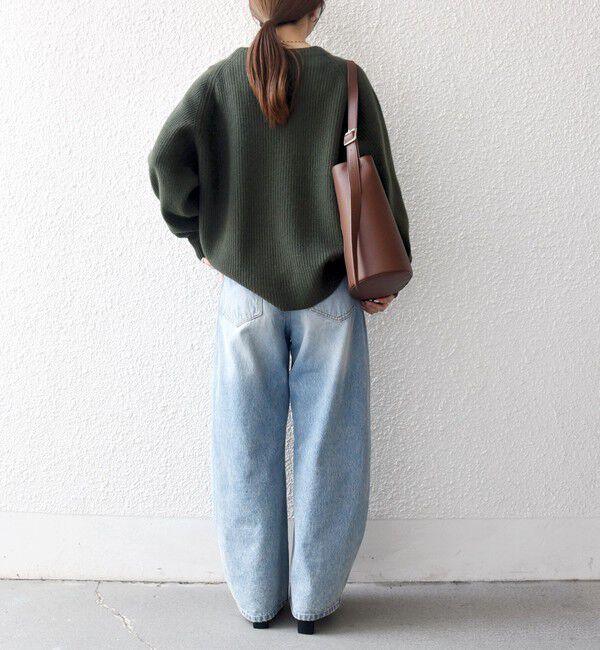 SHIPS any「SHIPS any:〈手洗い可能〉AQUA カシミヤ ミックス ハイネック ニット」|ニット・セーター|