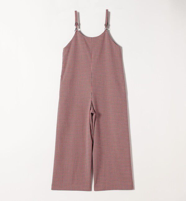 SHIPS any「SHIPS any:〈洗濯機可能〉ガンクラブ チェック サロペット パンツ」|オールインワン|