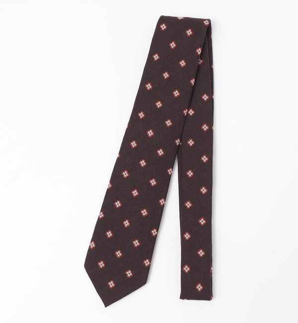 SHIPS Colors 「SHIPS Colors:シルク ウール ネクタイ」|ネクタイ・蝶ネクタイ|ブラウン