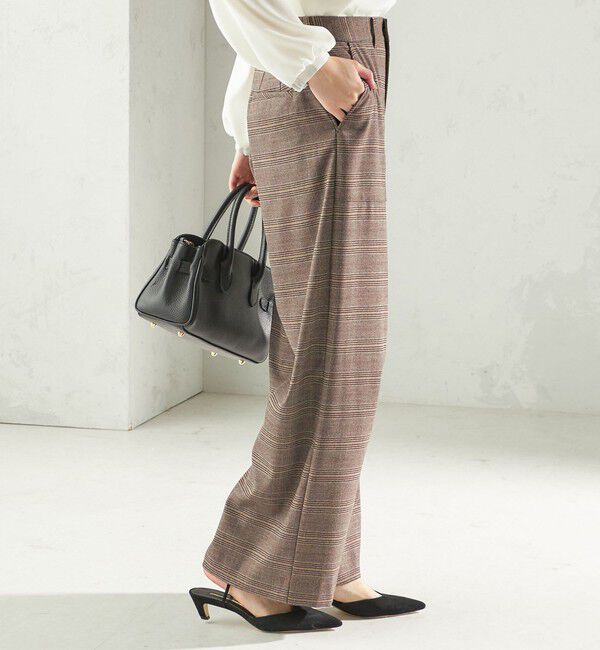 SHIPS for women「〈手洗い可能〉DELEGANT  ストレート パンツ（セットアップ対応）」|その他|