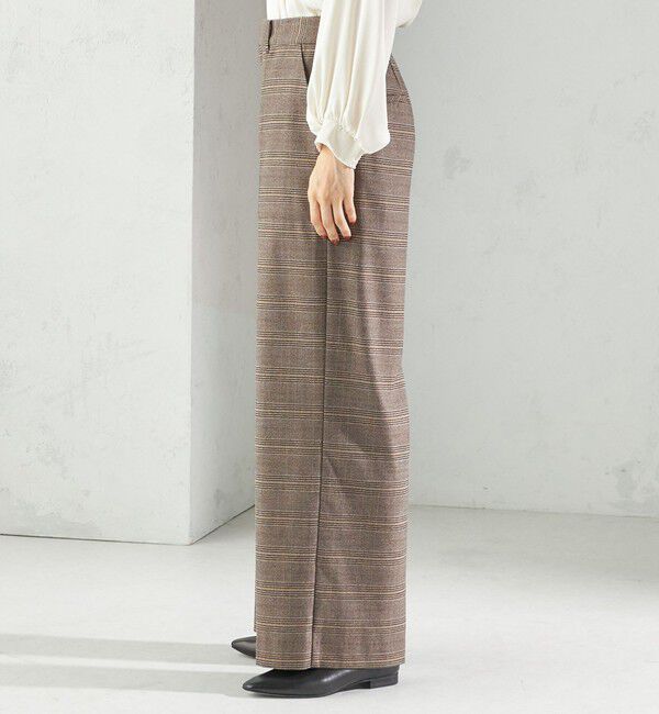 SHIPS for women「〈手洗い可能〉DELEGANT  ストレート パンツ（セットアップ対応）」|その他|