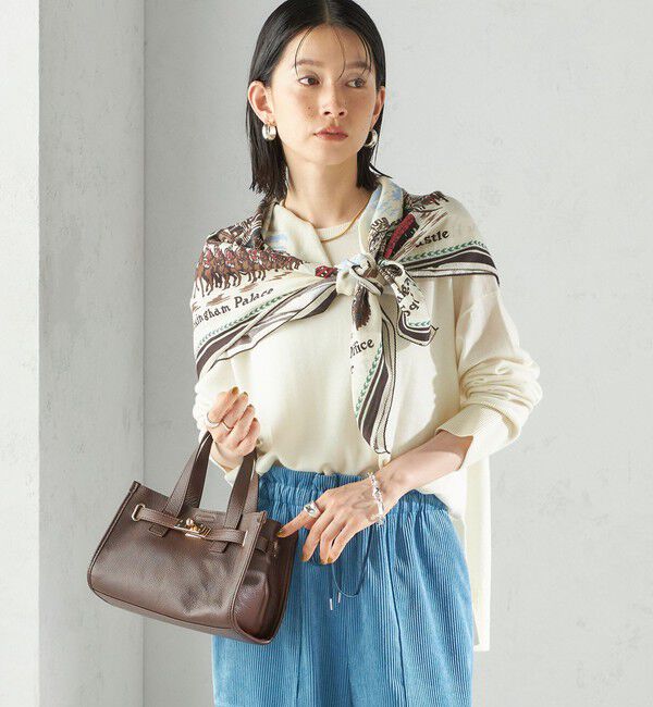 SHIPS for women「〈手洗い可能〉14G ウォッシャブル クルーネック ニット プルオーバー」|ニット・セーター|