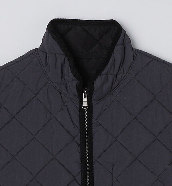 SHIPS「SHIPS:〈手洗い可能〉NETPLUS(R) キルティング スタンド ベスト」|ダウンベスト・ベスト|