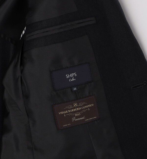SHIPS Colors 「SHIPS Colors:CANONICO スーツ ジャケット(セットアップ対応可能)」|テーラードジャケット|