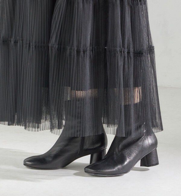 SHIPS for women「MARIAN: オブリーク トゥ ブーツ」|ショートブーツ|