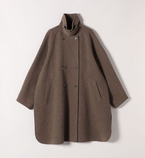quaranciel「quaranciel: リバー スタンド & テーラード ダブルブレスト Aライン コート」|その他|
