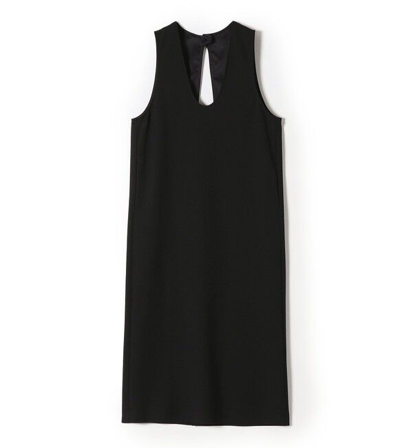 SHIPS for women「〈吸水速乾 / 手洗い可能〉アジャスト ボタン ジャンパー スカート」|ワンピース|