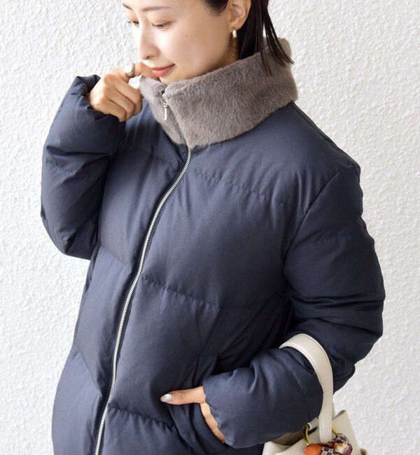 SHIPS for women「LIMONTA EAST 河田 ダウン ジャケット」|ダウン|