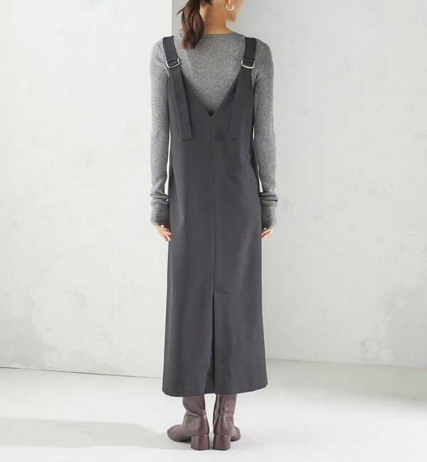 SHIPS for women「〈手洗い可能〉フロント ジップ ジャンパー スカート」|ジャンパースカート|