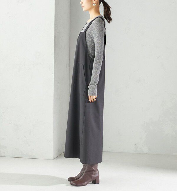 SHIPS for women「〈手洗い可能〉フロント ジップ ジャンパー スカート」|ジャンパースカート|