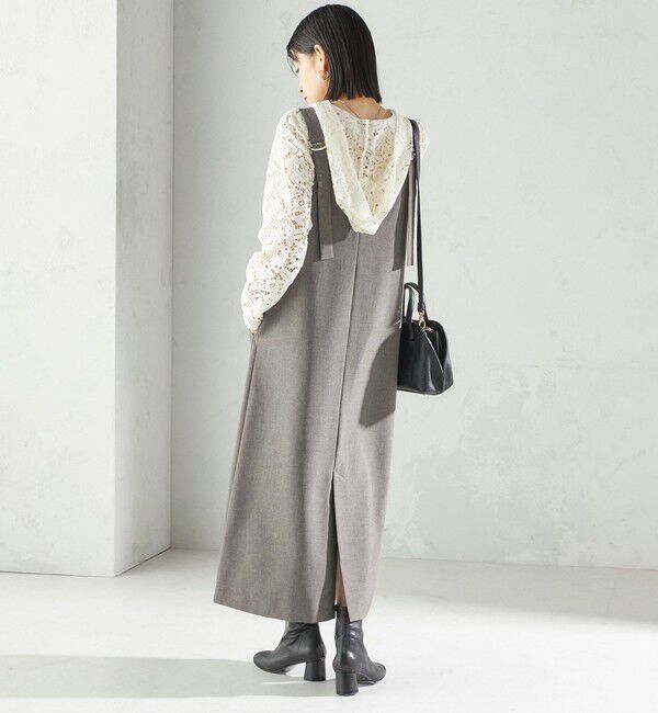 SHIPS for women「〈手洗い可能〉フロント ジップ ジャンパー スカート」|ジャンパースカート|