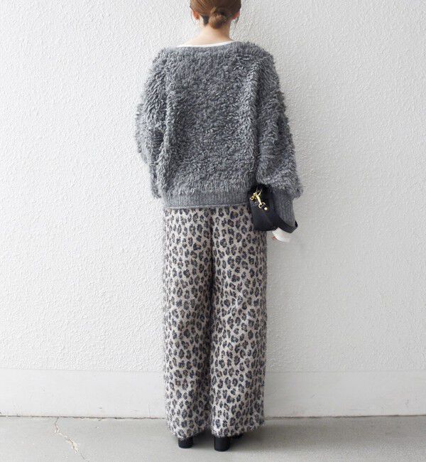 SHIPS any「SHIPS any: ループ ニット Vネック ショート カーディガン」|カーディガン|