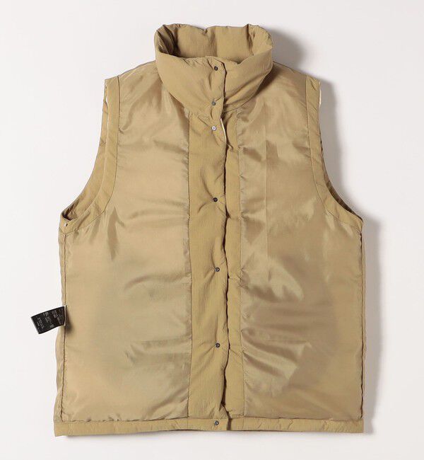 SHIPS any「SHIPS any: ナイロン スタンドカラー ダウン ベスト」|ダウンベスト・ベスト|