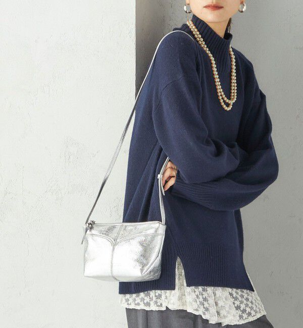 SHIPS for women「NUCLE:PETIT」|ショルダー・メッセンジャー|シルバー