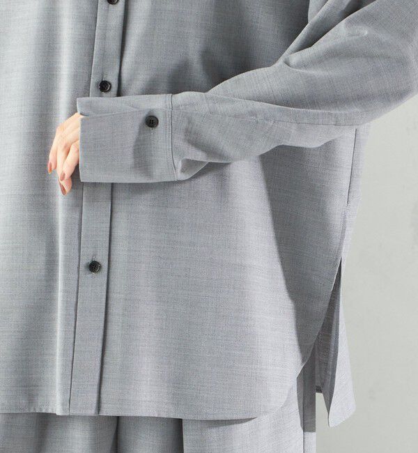 SHIPS for women「《予約》〈手洗い可能〉トロピカル ポケット シャツ（セットアップ対応）」|シャツ・ブラウス|