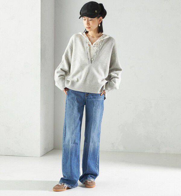 SHIPS for women「Revis.: ポリエステル スエード フライト キャップ」|キャップ・キャスケット|