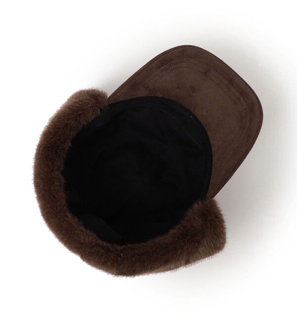 SHIPS for women「Revis.: ポリエステル スエード フライト キャップ」|キャップ・キャスケット|