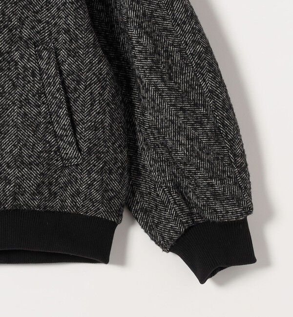 quaranciel「quaranciel: ツイード ダブル ジップ ブルゾン」|ブルゾン・スタジャン|