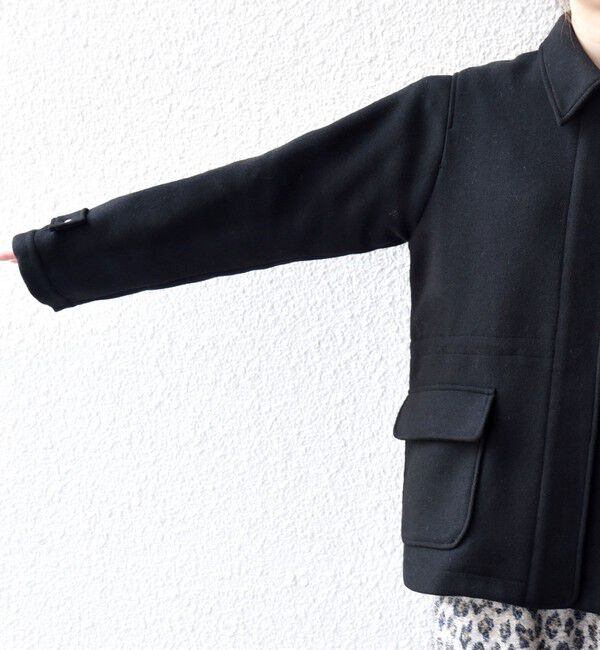 SHIPS any「SHIPS any: メルトン ジップ フィールド コート」|その他|