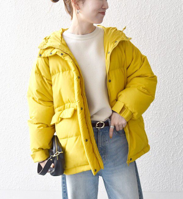 SHIPS any「【WEB限定】SHIPS any: フーディ ショート ダウン ジャケット 2」|ダウン|