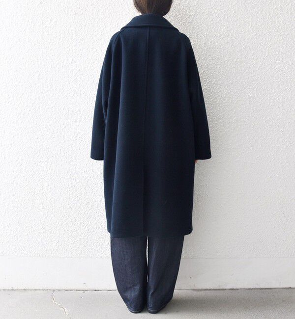 SHIPS any「SHIPS any: PURE WOOL スタンド ＆ ビッグカラー コート」|その他|