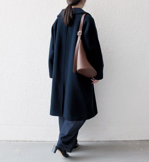 SHIPS any「SHIPS any: PURE WOOL スタンド ＆ ビッグカラー コート」|その他|