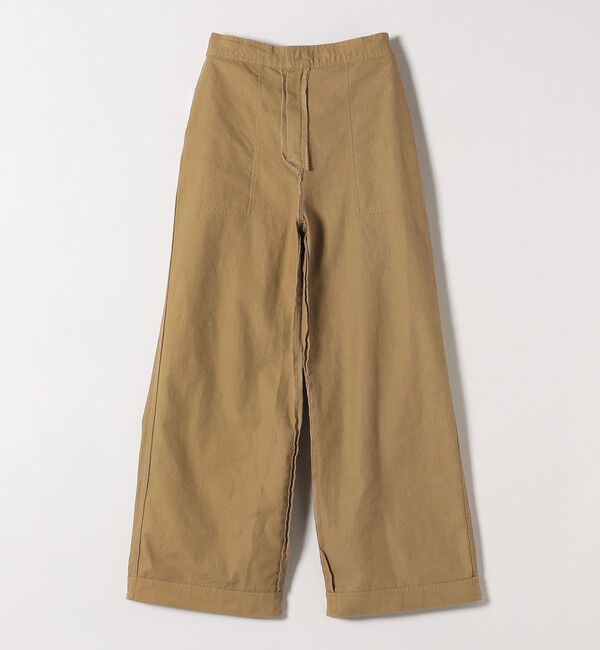 SHIPS any「SHIPS any:〈洗濯機可能〉ドロスト イージー ワイド ストレート ベイカー パンツ」|その他|