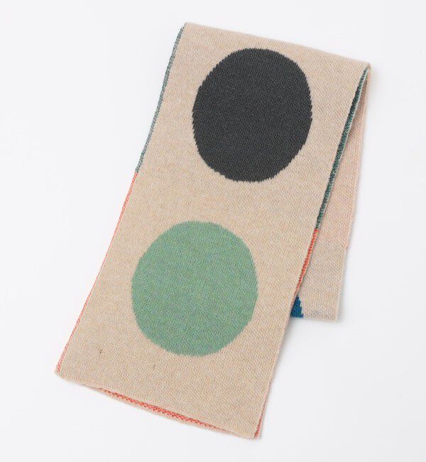 SHIPS「JO GORDON: Small Multicolour spot scarf」|ストール|