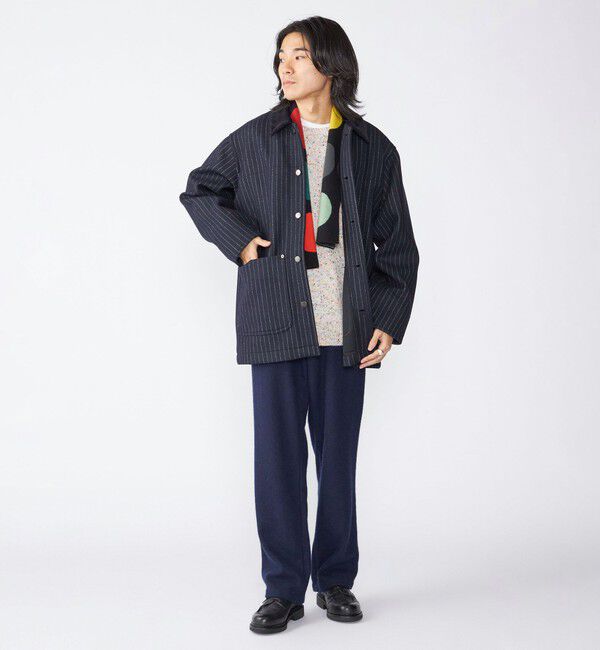 SHIPS「JO GORDON: Small Multicolour spot scarf」|ストール|