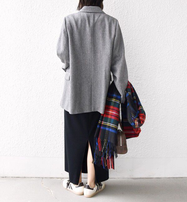 SHIPS for women「〈手洗い可能〉ウール 調 合繊 ダブル ジャケット」|テーラードジャケット|