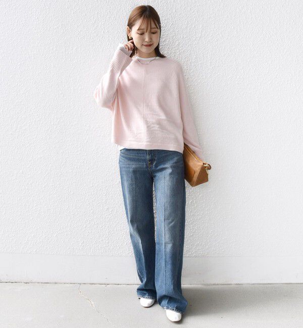 SHIPS for women「【WEB限定】〈手洗い可能〉ホールガーメント ドルマン ニット」|ニット・セーター|