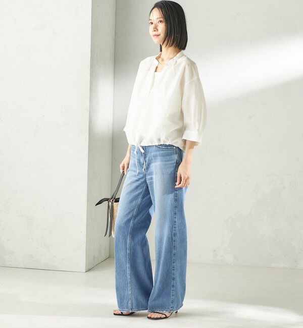SHIPS for women「upper hights:THE SISTER MID-R」|デニム|
