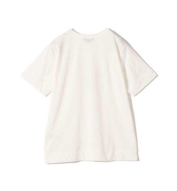 SHIPS for women「SHIPS Primary Navy Label:LUMIERE フロッキー プリント TEE」|Tシャツ・カットソー|