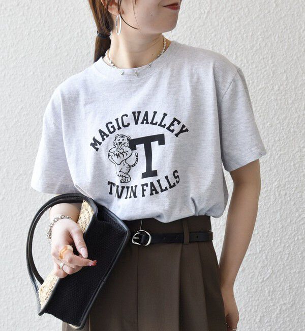 SHIPS any「GULFCOAST SPORTSWEAR:〈洗濯機可能〉ヴィンテージ ライク グラフィック TEE」|Tシャツ・カットソー|