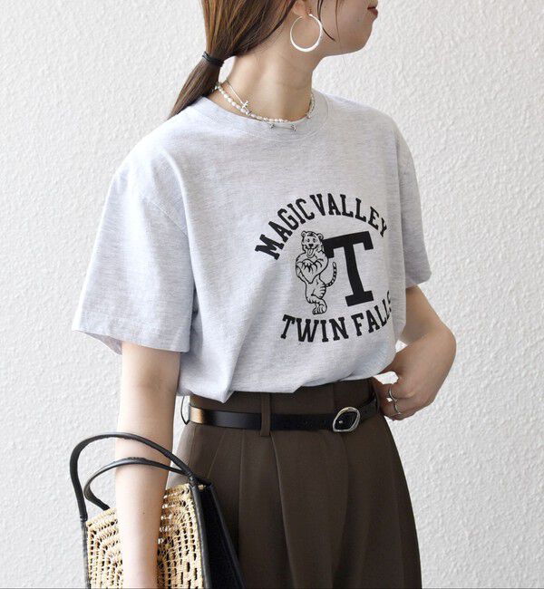 SHIPS any「GULFCOAST SPORTSWEAR:〈洗濯機可能〉ヴィンテージ ライク グラフィック TEE」|Tシャツ・カットソー|