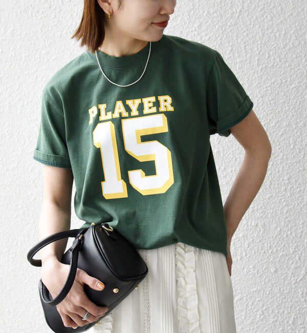 SHIPS any「GULFCOAST SPORTSWEAR:〈洗濯機可能〉ヴィンテージ ライク グラフィック TEE」|Tシャツ・カットソー|