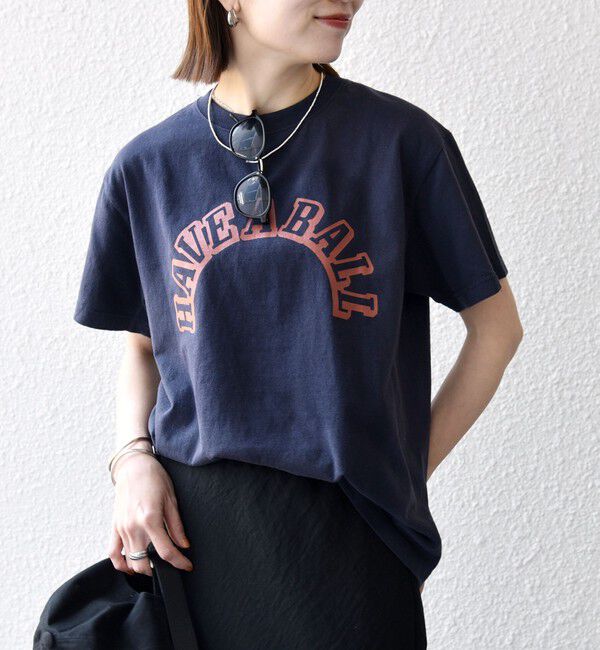 SHIPS any「GULFCOAST SPORTSWEAR:〈洗濯機可能〉ヴィンテージ ライク グラフィック TEE」|Tシャツ・カットソー|