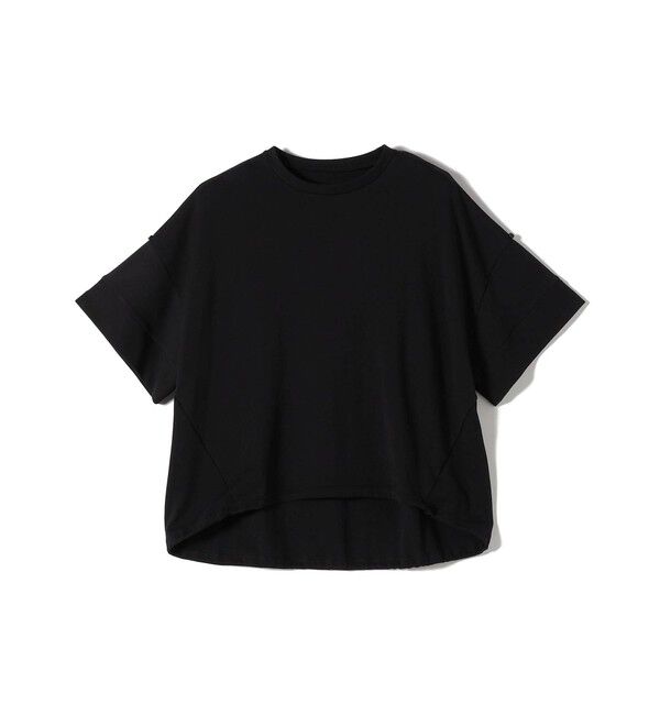 SHIPS Colors 「《予約》SHIPS Colors:〈手洗い可能〉スムース 2WAYスリーブ ニュアンス TEE◆」|Tシャツ・カットソー|