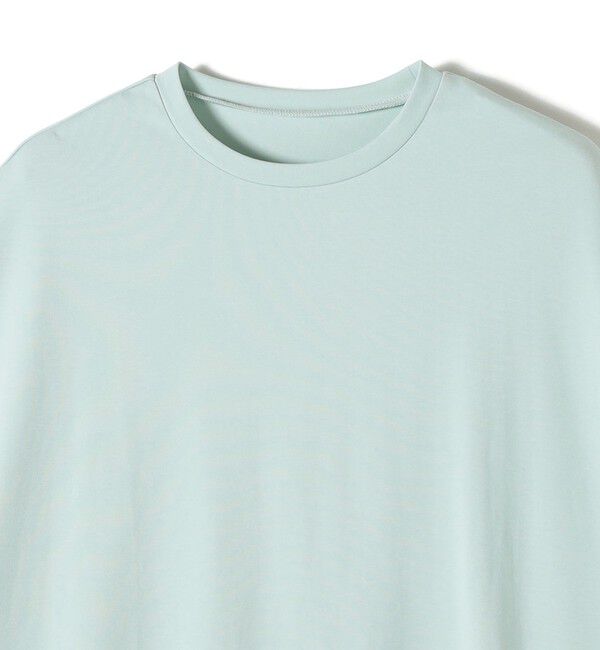 SHIPS Colors 「《予約》SHIPS Colors:〈手洗い可能〉スムース 2WAYスリーブ ニュアンス TEE◆」|Tシャツ・カットソー|