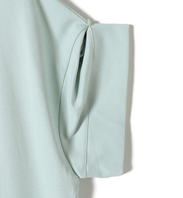 SHIPS Colors 「《予約》SHIPS Colors:〈手洗い可能〉スムース 2WAYスリーブ ニュアンス TEE◆」|Tシャツ・カットソー|