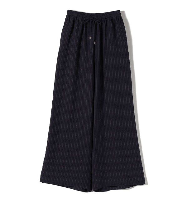 SHIPS Colors 「《予約》SHIPS Colors:〈手洗い可能〉ナイロンレーヨン ストライプ イージーパンツ◆」|その他|