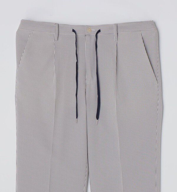 SHIPS Colors 「《予約》SHIPS Colors:〈洗濯機可能〉ファブリーズ シアサッカー スラックス◆」|スラックス|