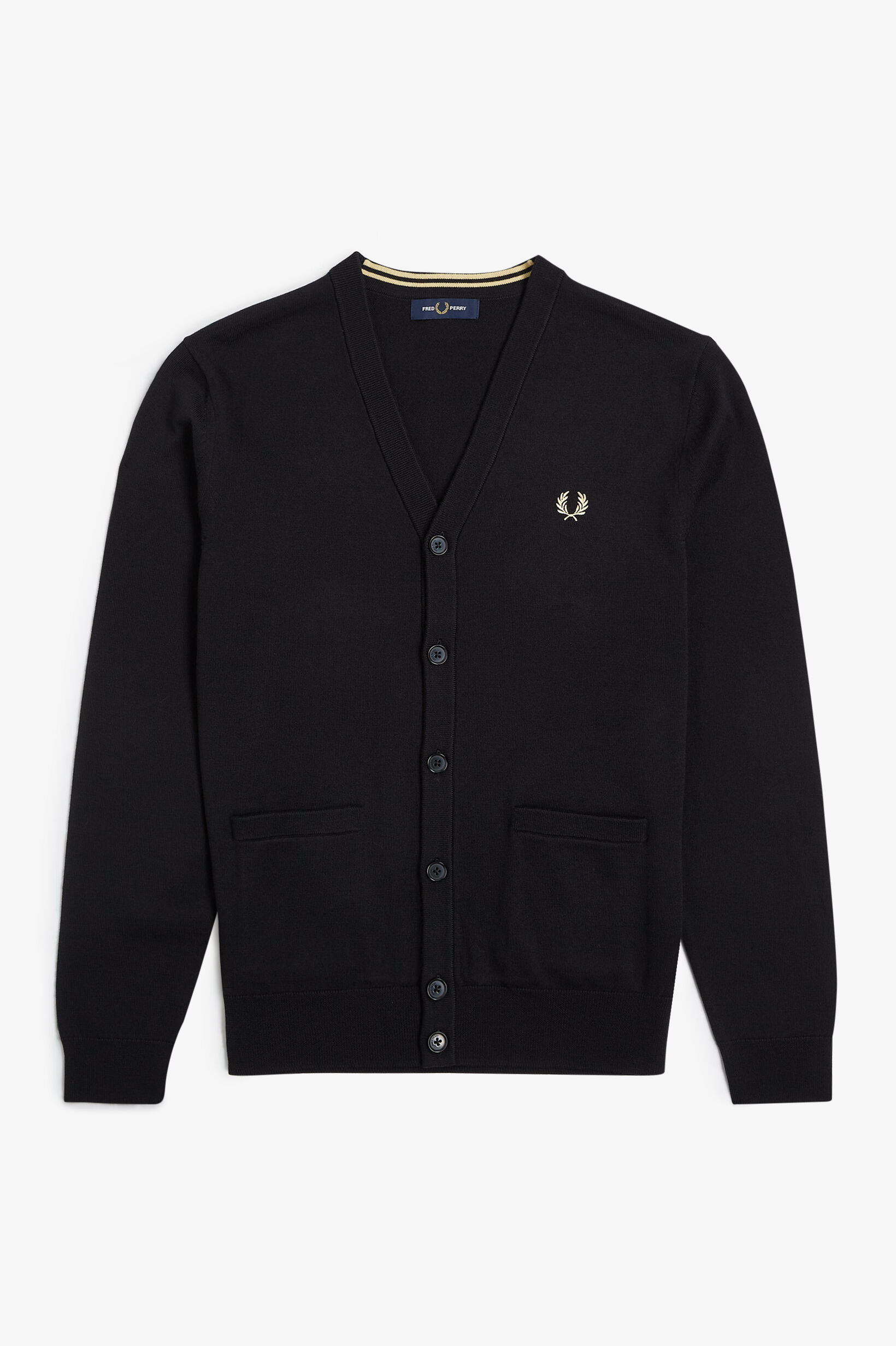 FRED PERRY 「Classic Cardigan」|ニット・セーター|BLACK