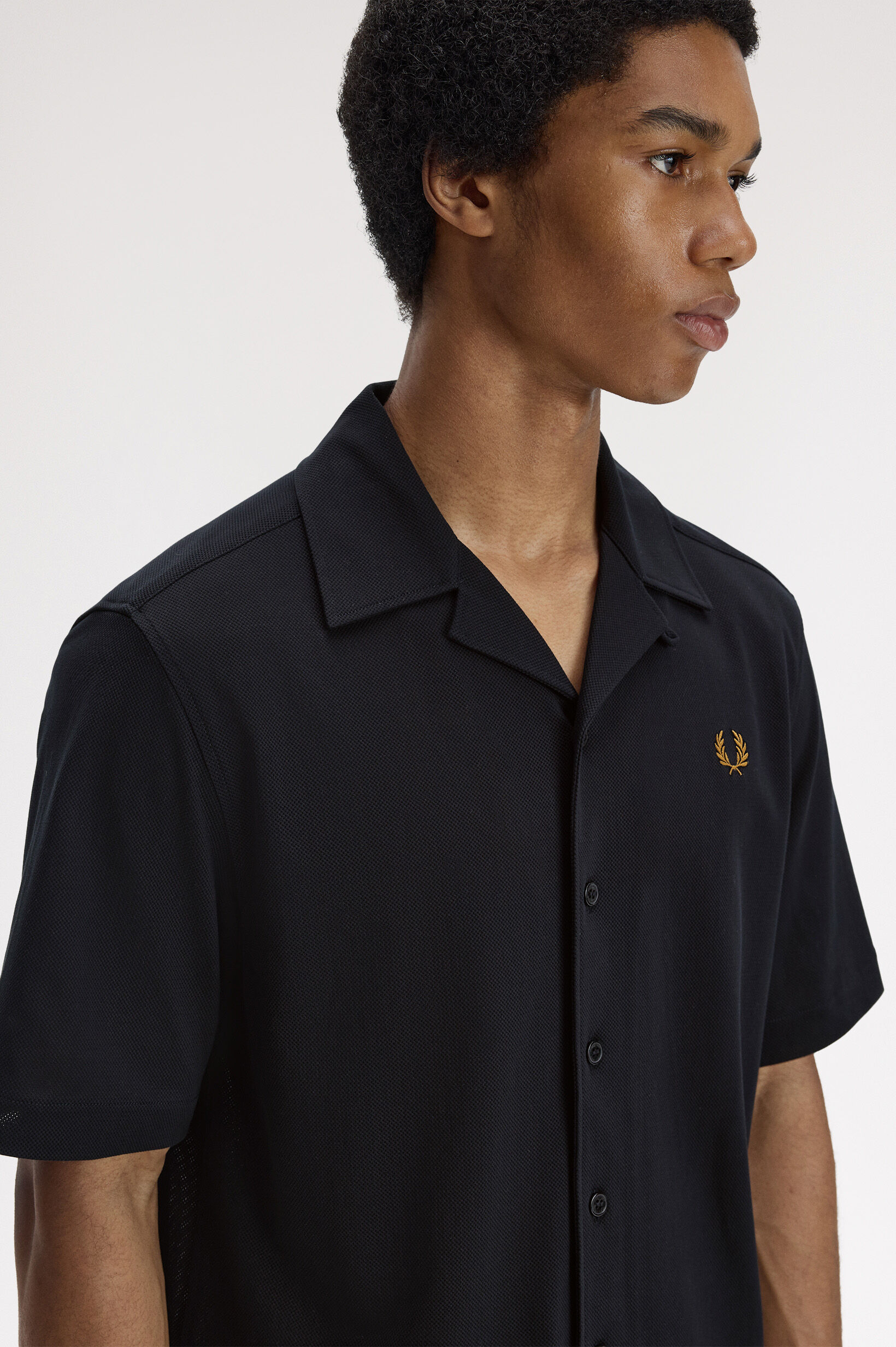 FRED PERRY 「Compress Mesh Revere Collar Shirt」|シャツ・ブラウス|