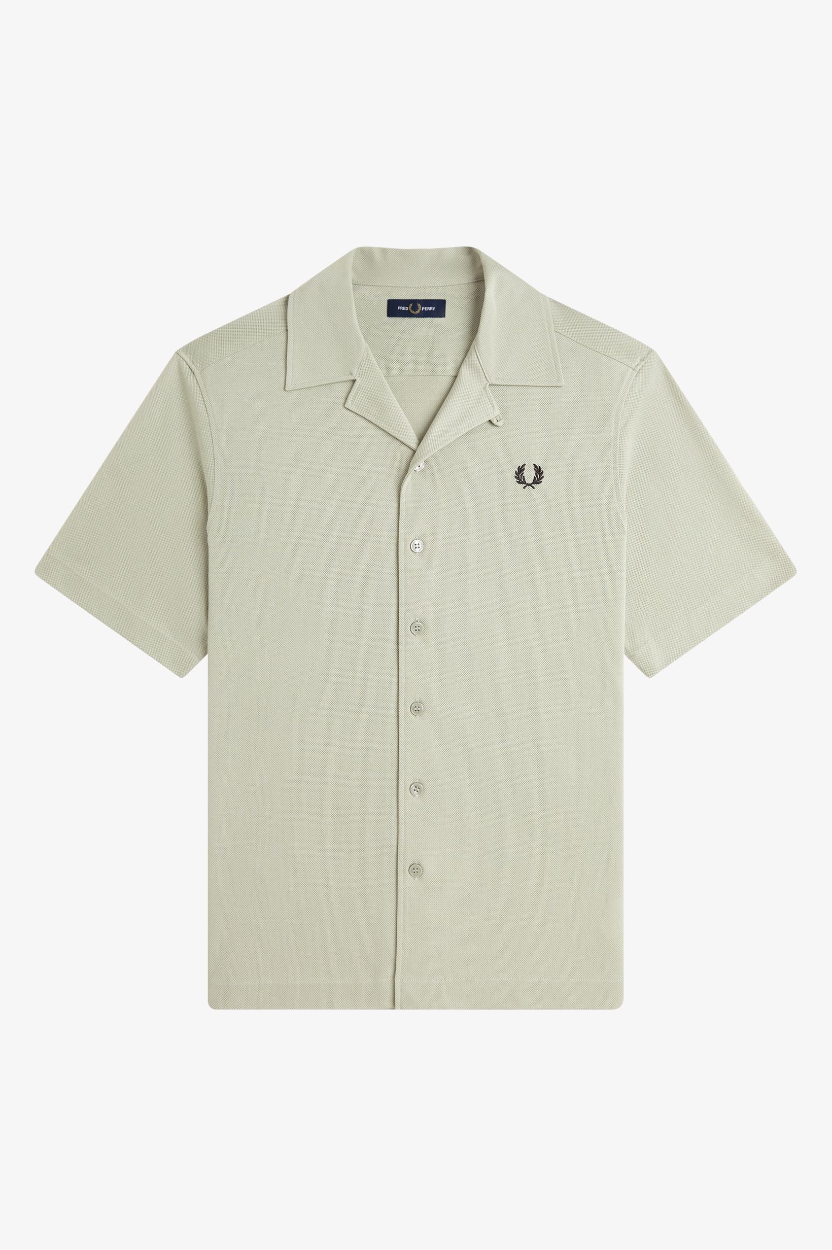FRED PERRY 「Compress Mesh Revere Collar Shirt」|シャツ・ブラウス|SEAGRASS